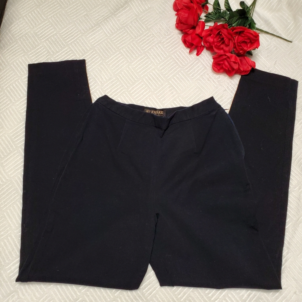 NY Black KHAKIS